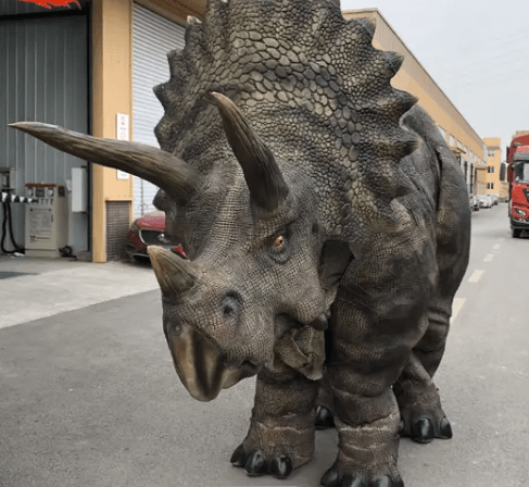 hire a triceratops creature performance hire a dinosaur uk hire a triceratops uk