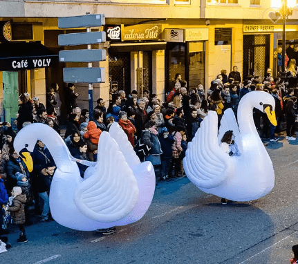 hire a swan hire parade attractions hire entertainment regal entertainment