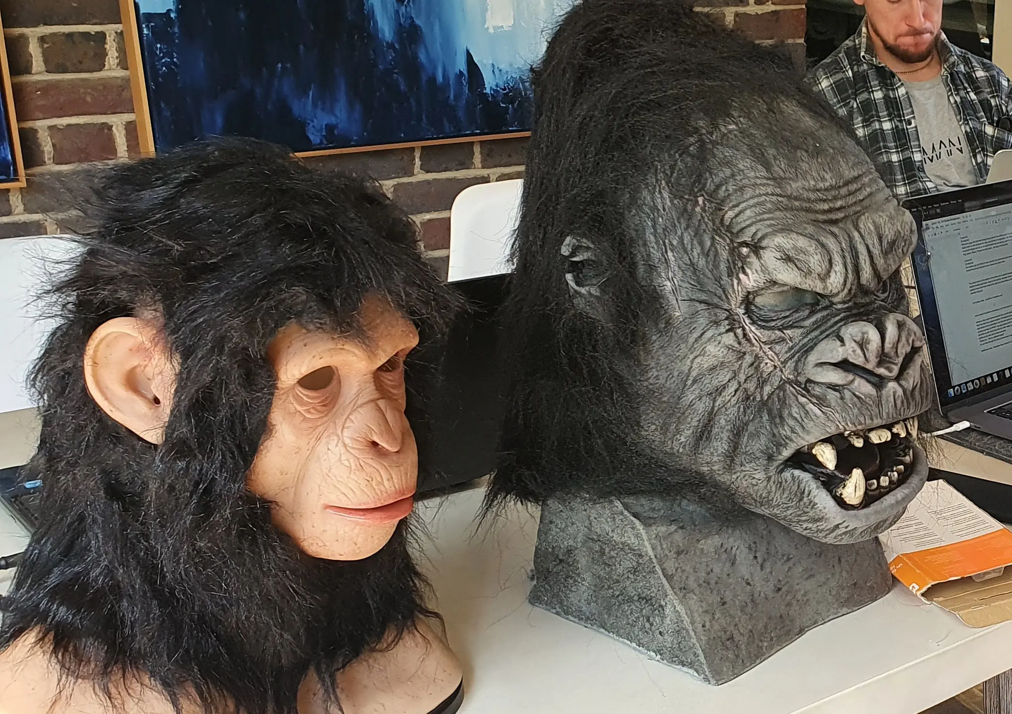 custom animatronic builds csutom ape design 