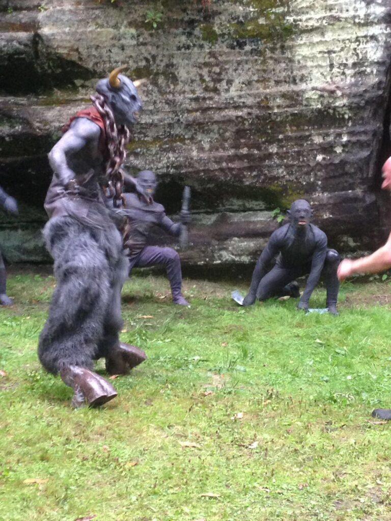 hire a minotaur realistic creature suits realistic monster costume film quality monster costume hire a monster for filming minotaur hire a reality minotaur silicone monster suits for film