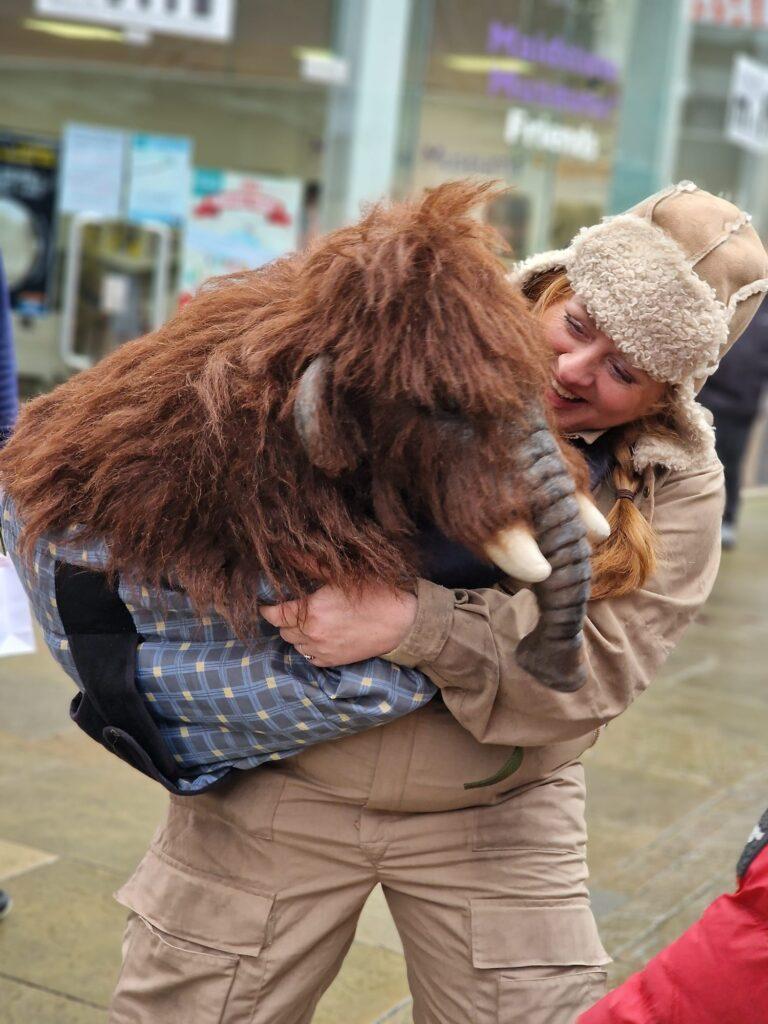 hire a mammoth hire realistic snow animals winter creature hire prehistoric