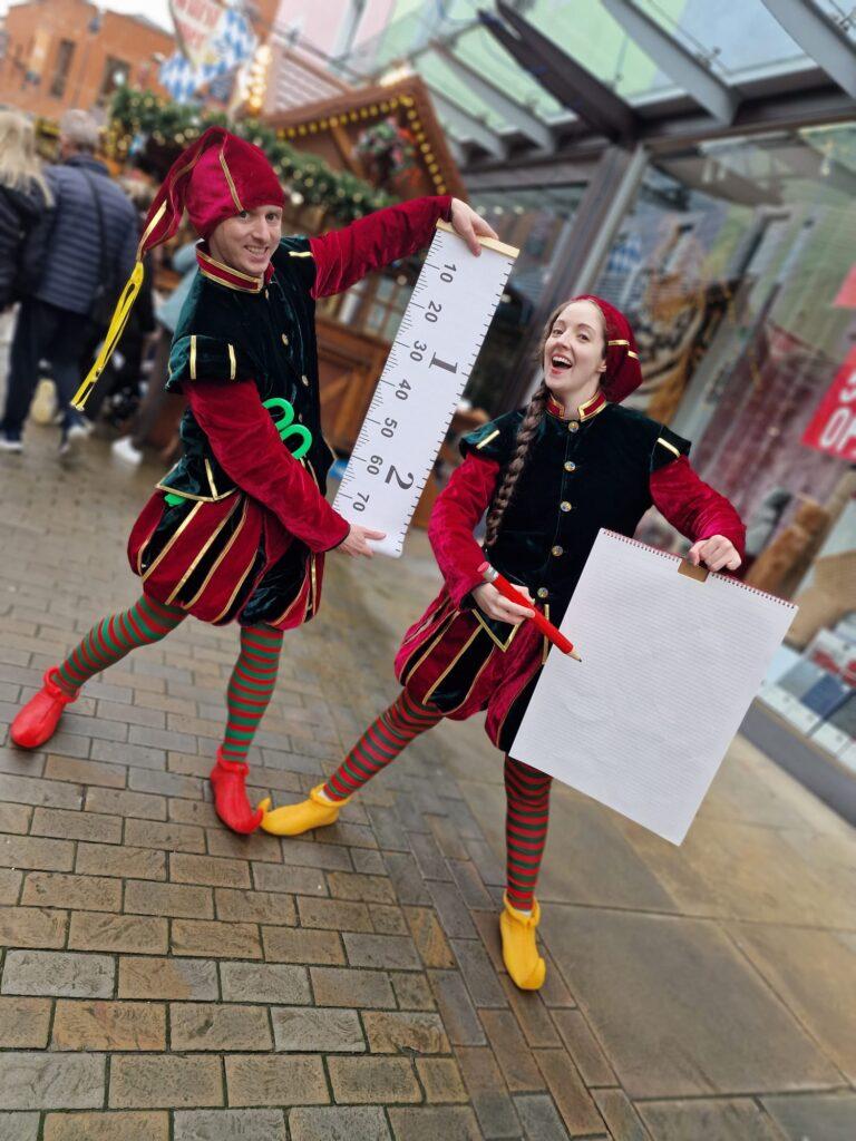 elf & safety fun christmas performance funny christmas act